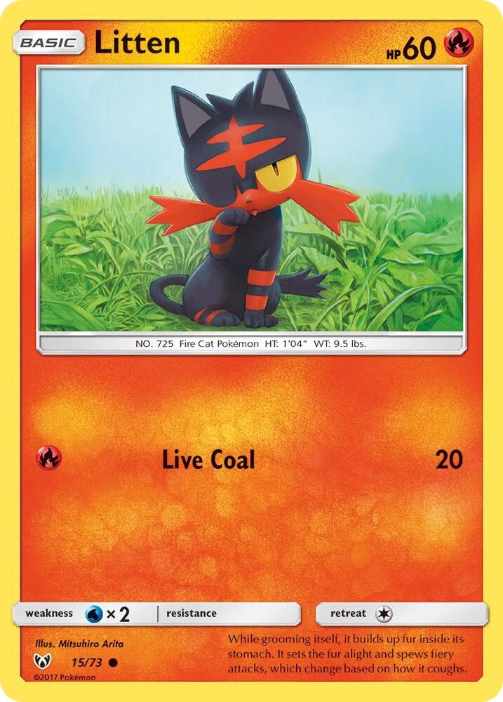 Litten 15/73 (Shining Legends)  | Good Games Adelaide SA