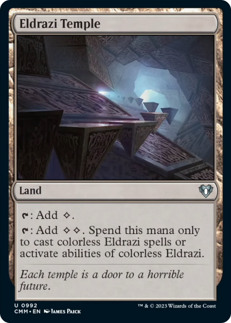 Eldrazi Temple [Commander Masters] | Good Games Adelaide SA