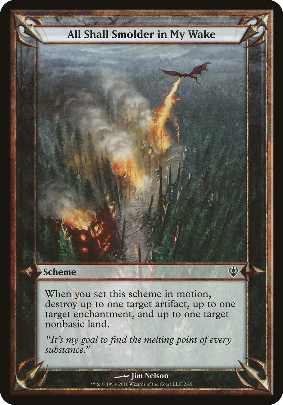 All Shall Smolder in My Wake (Archenemy) [Archenemy Schemes] | Good Games Adelaide SA