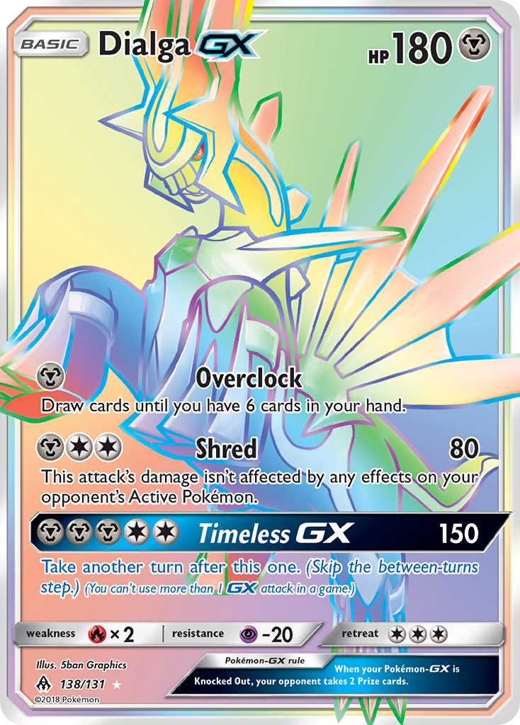 Dialga GX (138/131) [Sun & Moon: Forbidden Light] | Good Games Adelaide SA