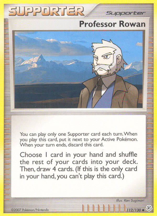 Professor Rowan (112/130) [Diamond & Pearl: Base Set] | Good Games Adelaide SA
