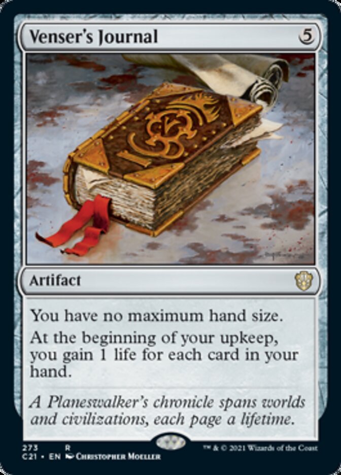 Venser's Journal [Commander 2021] | Good Games Adelaide SA