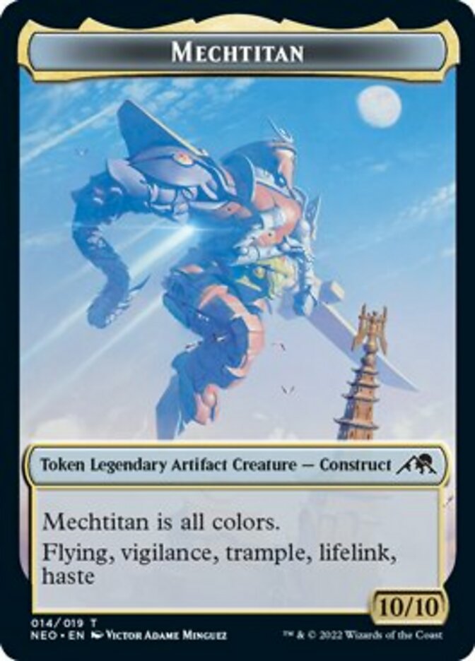 Mechtitan Token [Kamigawa: Neon Dynasty Tokens] | Good Games Adelaide SA
