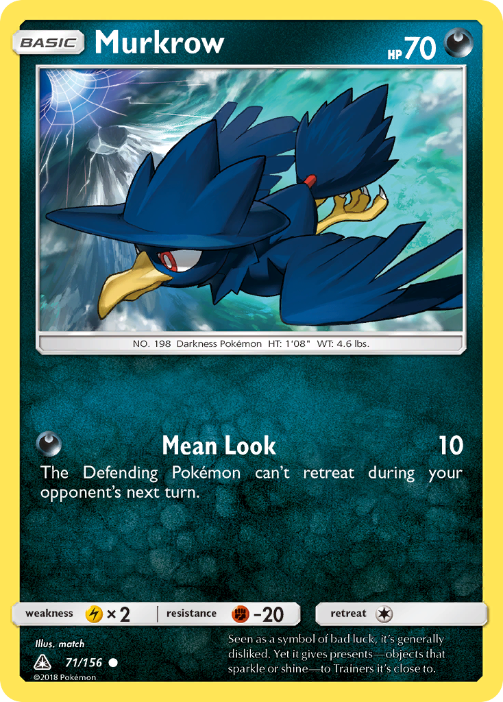Murkrow (71/156) [Sun & Moon: Ultra Prism] | Good Games Adelaide SA