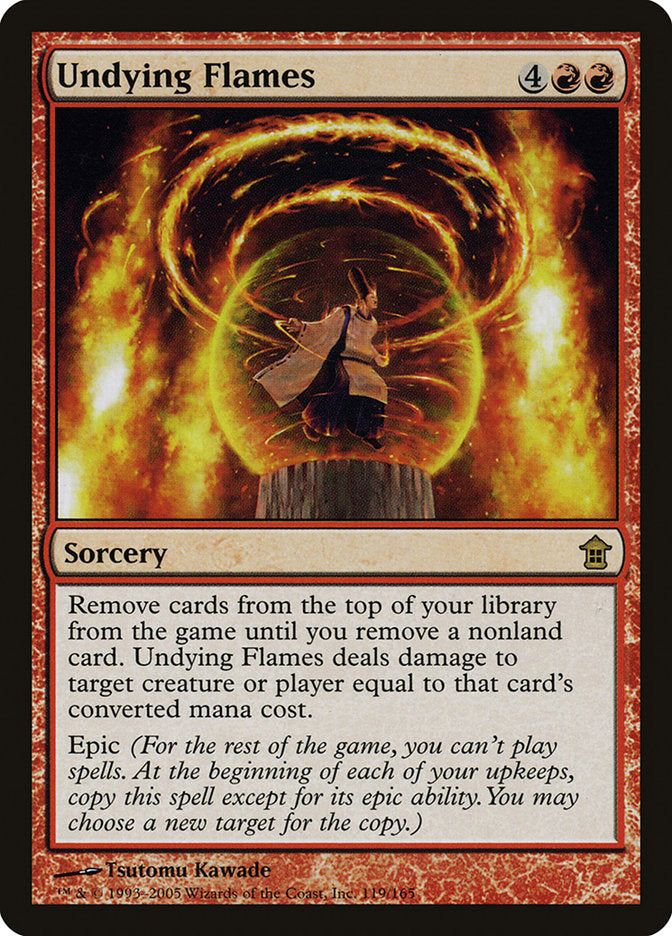 Undying Flames 119 (Saviors of Kamigawa)  - Foil | Good Games Adelaide SA