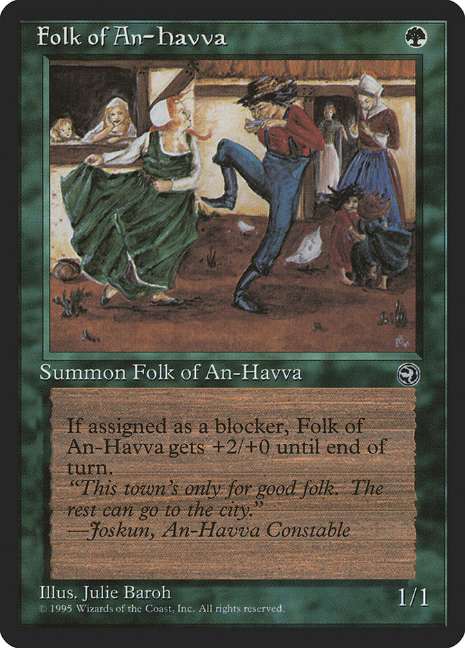 Folk of An-Havva (Joskun Flavor Text) [Homelands] | Good Games Adelaide SA