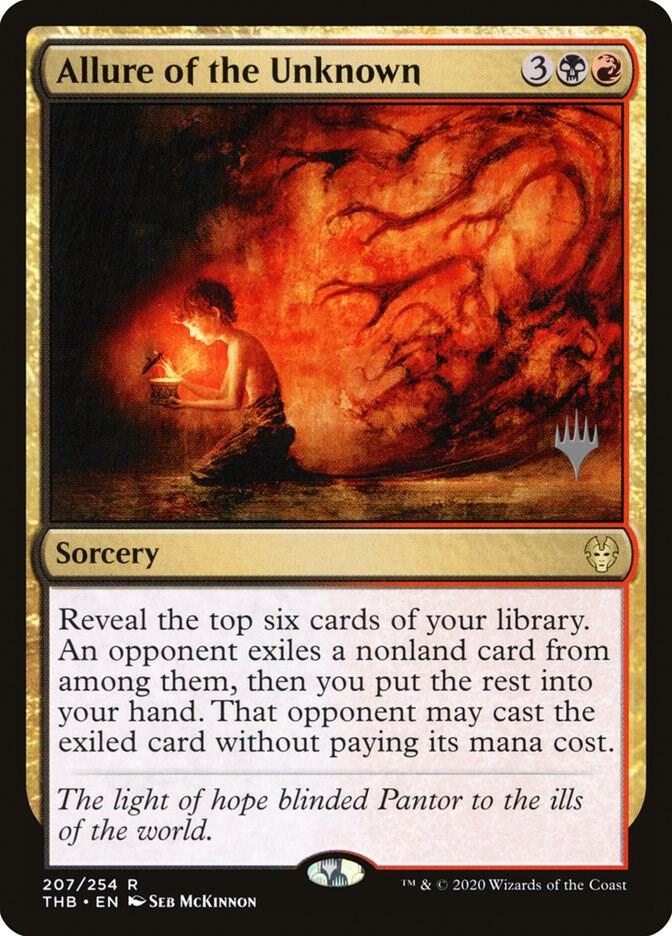 Allure of the Unknown 207 (Promo Pack: Theros Beyond Death)  - Foil | Good Games Adelaide SA