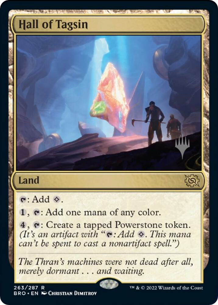 Hall of Tagsin 263 (Promo Pack: The Brothers' War)  - Foil | Good Games Adelaide SA