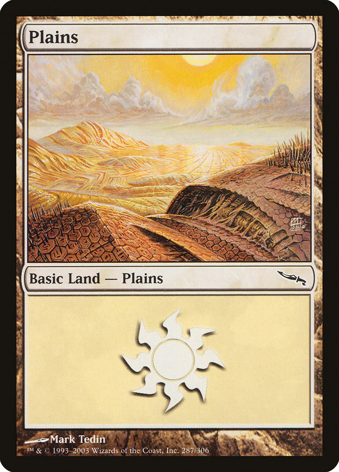 Plains (287) [Mirrodin] | Good Games Adelaide SA