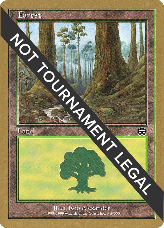 Forest 349 2001 Jan Tomcani MMQ  (World Championship Decks)  | Good Games Adelaide SA