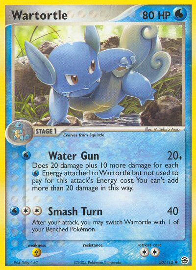 Wartortle (50/112) [EX: FireRed & LeafGreen] | Good Games Adelaide SA