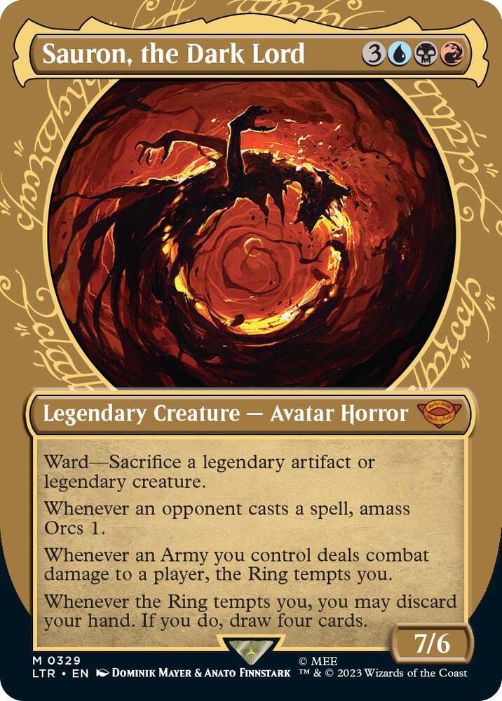 Sauron, the Dark Lord 329 (Universes Beyond: The Lord of the Rings: Tales of Middle-earth)  - Showcase | Good Games Adelaide SA