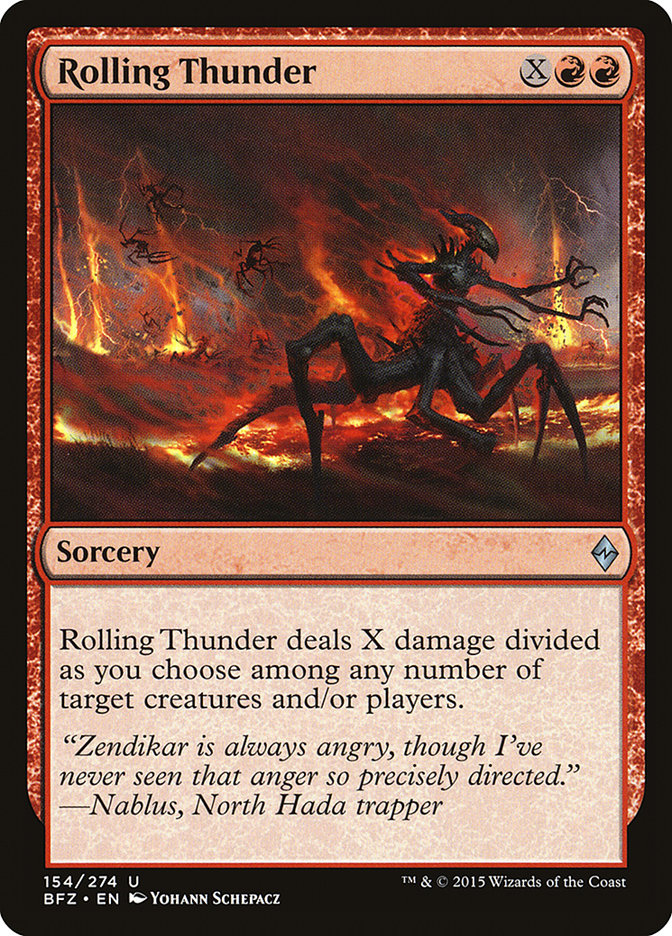 Rolling Thunder [Battle for Zendikar] | Good Games Adelaide SA