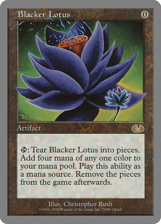Blacker Lotus [Unglued] | Good Games Adelaide SA