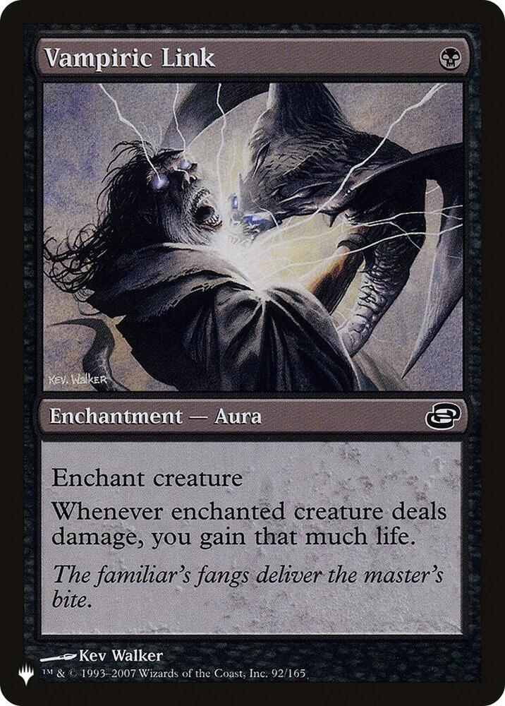 Vampiric Link 92/165 (The List Reprints)  | Good Games Adelaide SA