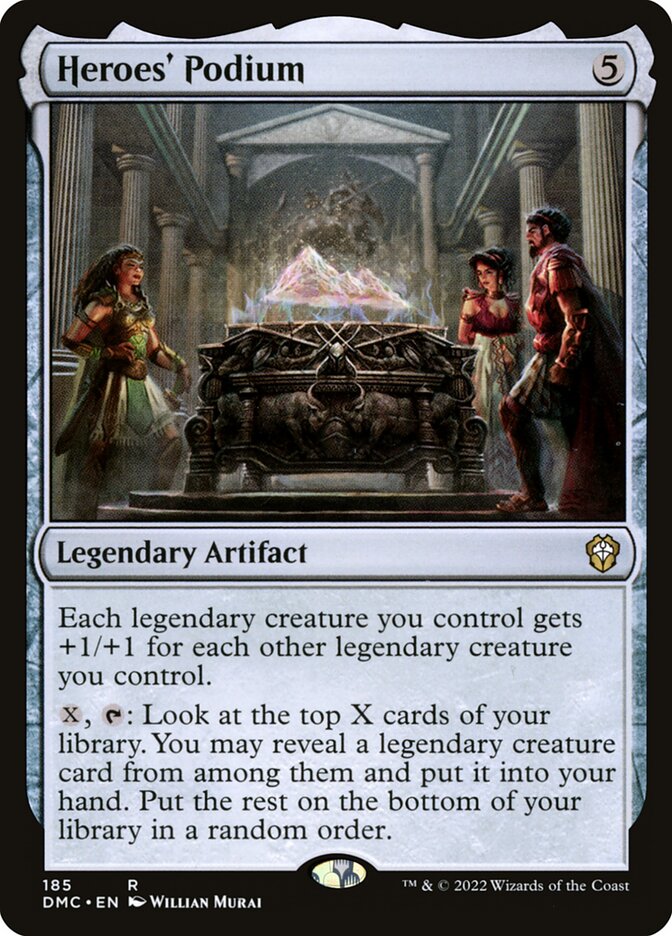 Heroes' Podium 185 (Commander: Dominaria United)  | Good Games Adelaide SA