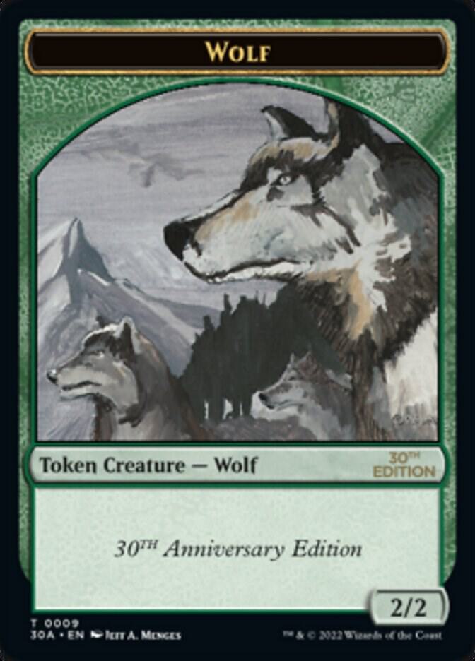 Wolf Token 9 (30th Anniversary Edition)  | Good Games Adelaide SA