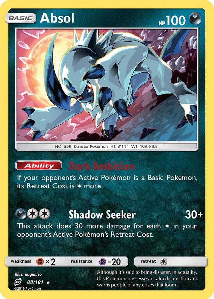 Absol 88/181 (SM - Team Up)  - Reverse Holofoil | Good Games Adelaide SA