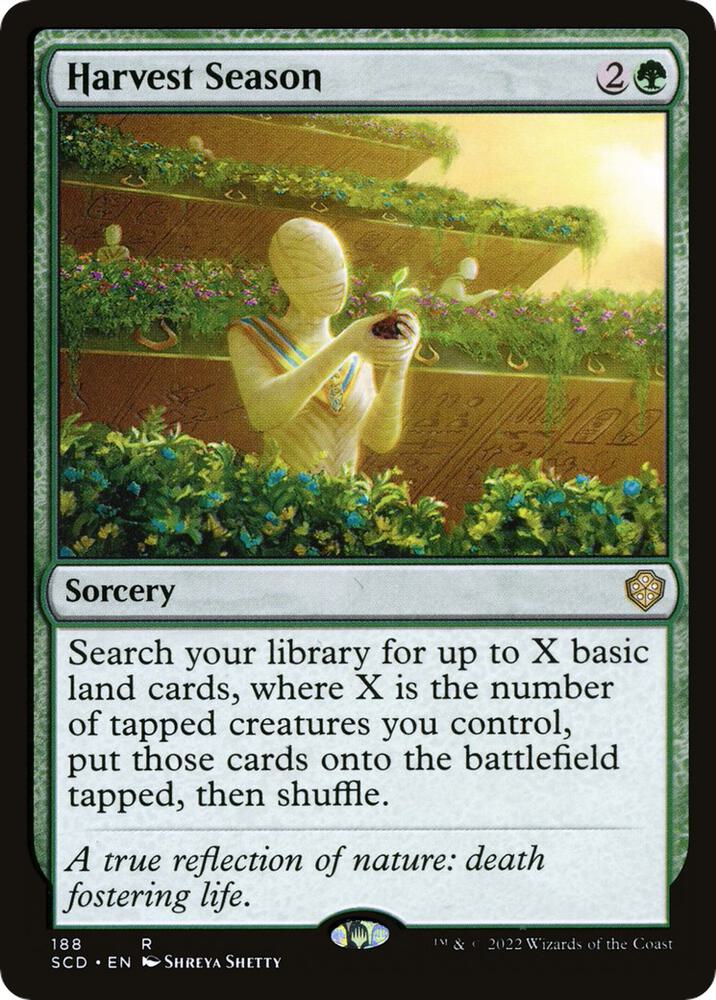 Harvest Season 188 (Starter Commander Decks)  | Good Games Adelaide SA
