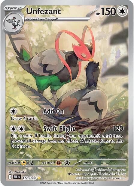 Unfezant 150/086 (SV: Black Bolt)  - Holofoil | Good Games Adelaide SA