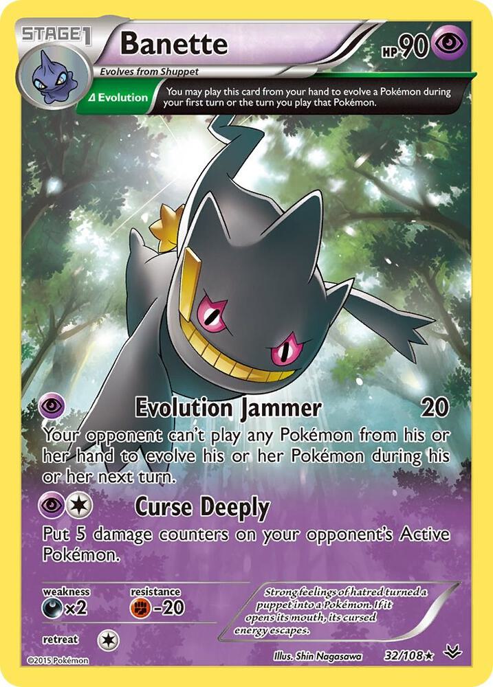 Banette Delta 32/108 (XY - Roaring Skies)  - Reverse Holofoil | Good Games Adelaide SA