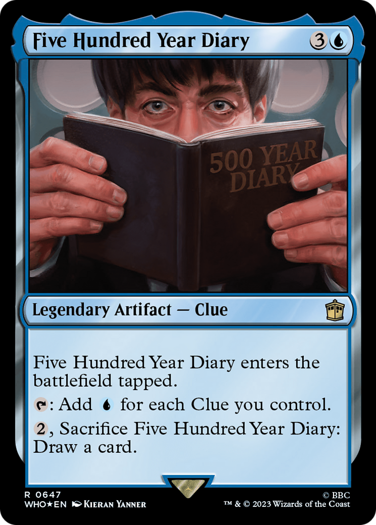 Five Hundred Year Diary (Surge Foil) [Doctor Who] | Good Games Adelaide SA