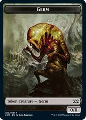 Germ // Human Soldier Double-sided Token [Double Masters Tokens] | Good Games Adelaide SA