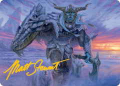 Frost Giant Art Card (Gold-Stamped Signature) [Dungeons & Dragons: Adventures in the Forgotten Realms Art Series] | Good Games Adelaide SA