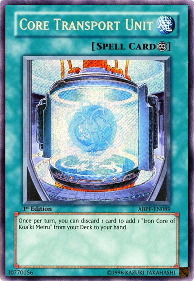 Core Transport Unit [ABPF-EN089] Secret Rare | Good Games Adelaide SA