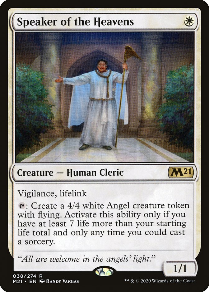 Speaker of the Heavens [Core Set 2021] | Good Games Adelaide SA