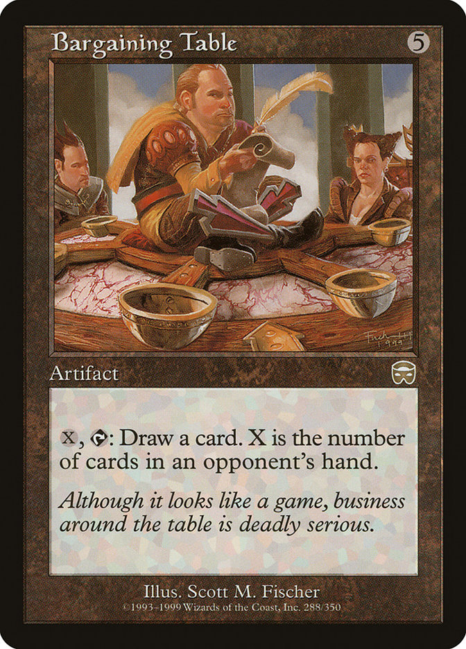 Bargaining Table 288 (Mercadian Masques)  - Foil | Good Games Adelaide SA