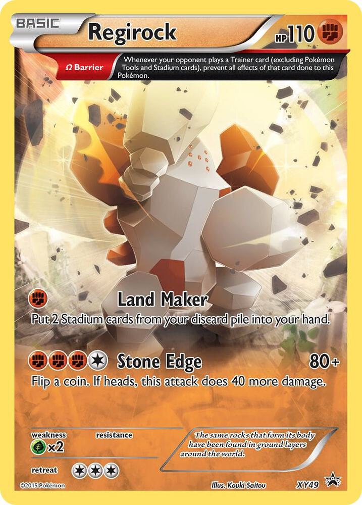Regirock XY49 (XY Promos)  - Holofoil | Good Games Adelaide SA