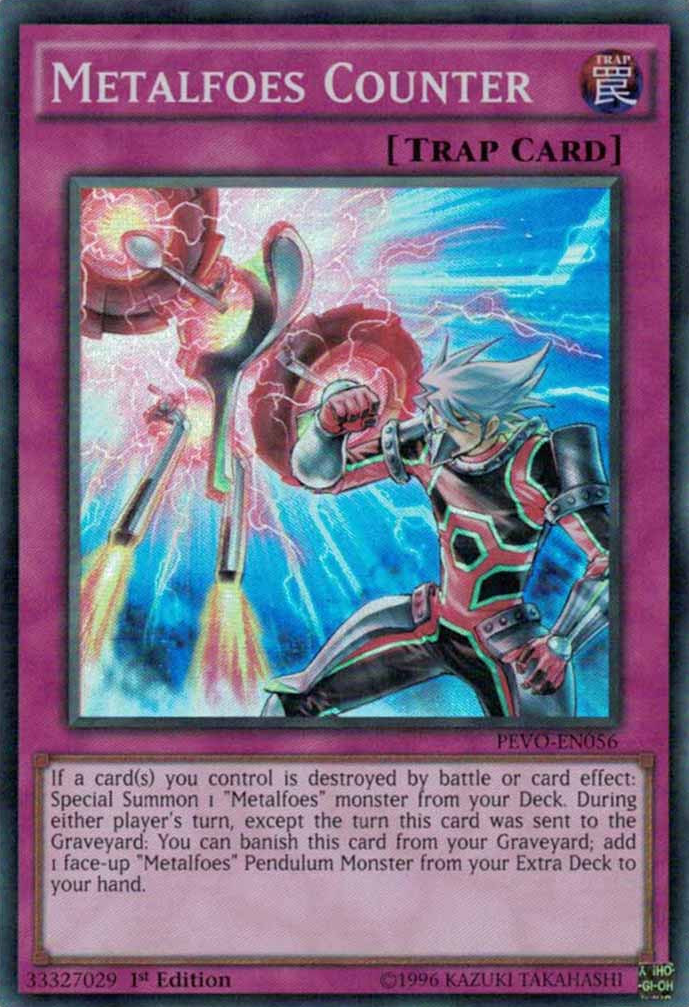 Metalfoes Counter [PEVO-EN056] Super Rare | Good Games Adelaide SA