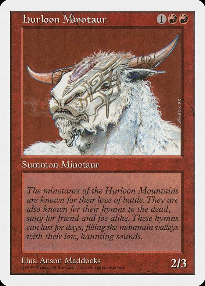 Hurloon Minotaur [Fifth Edition] | Good Games Adelaide SA