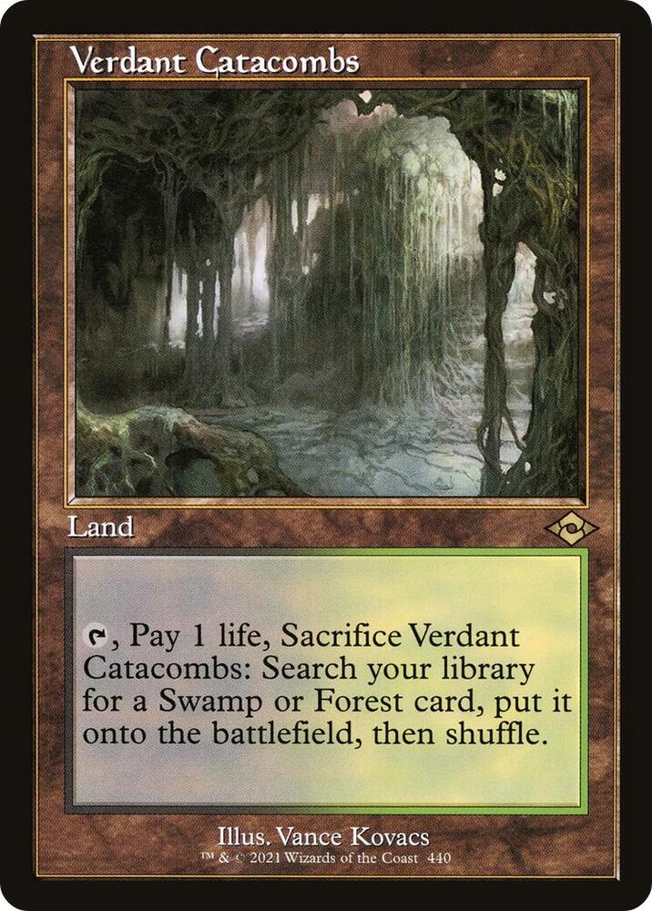 Verdant Catacombs Retro Frame 440 (Modern Horizons 2)  | Good Games Adelaide SA