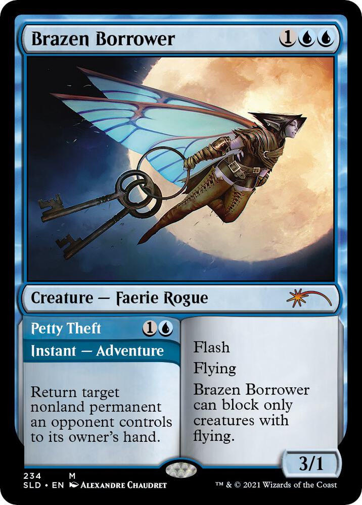 Brazen Borrower 234 (Secret Lair Drop Series)  - Foil | Good Games Adelaide SA