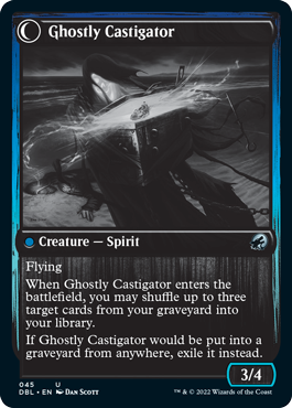 Covetous Castaway // Ghostly Castigator [Innistrad: Double Feature] | Good Games Adelaide SA
