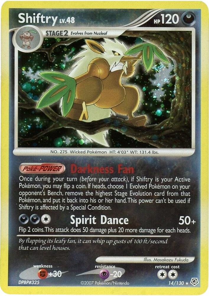 Shiftry 14/130 (Diamond and Pearl)  - Holofoil | Good Games Adelaide SA