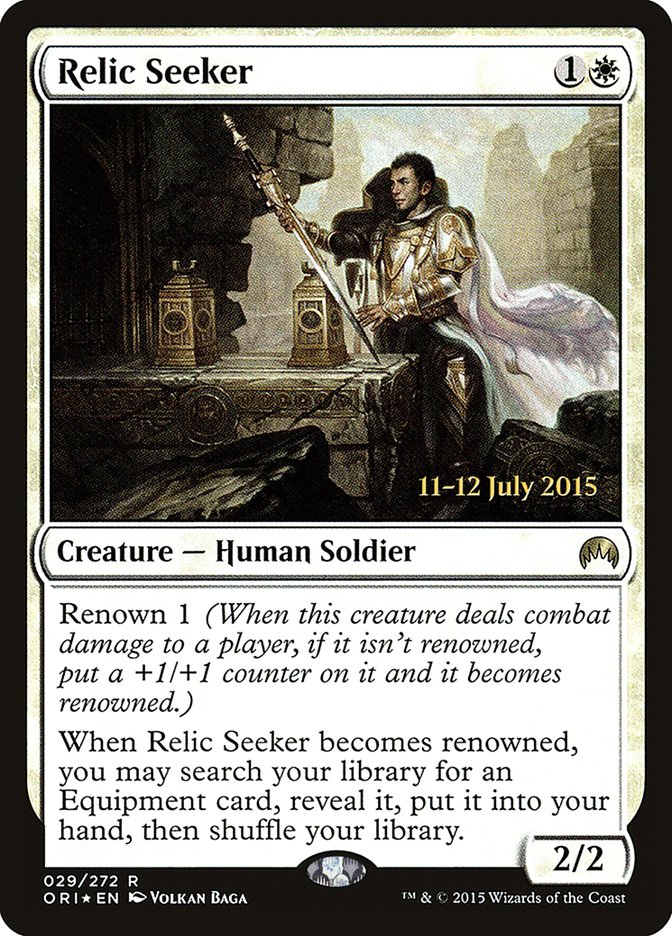 Relic Seeker [Magic Origins Promos] | Good Games Adelaide SA