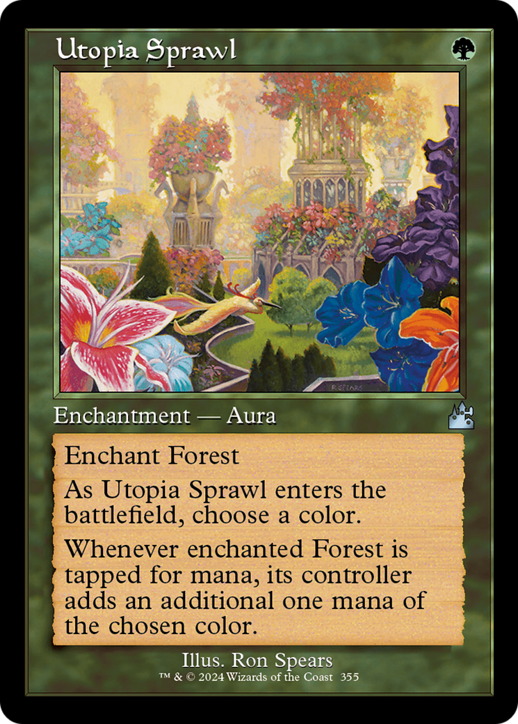 Utopia Sprawl (Retro Frame) [Ravnica Remastered] | Good Games Adelaide SA