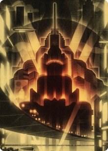 Plains Art Card 79 (Art Series: Streets of New Capenna)  | Good Games Adelaide SA