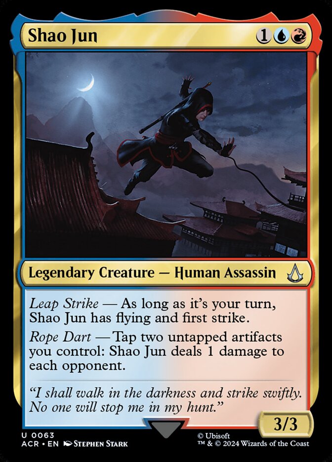 Shao Jun 63 (Universes Beyond: Assassin's Creed)  - Foil | Good Games Adelaide SA