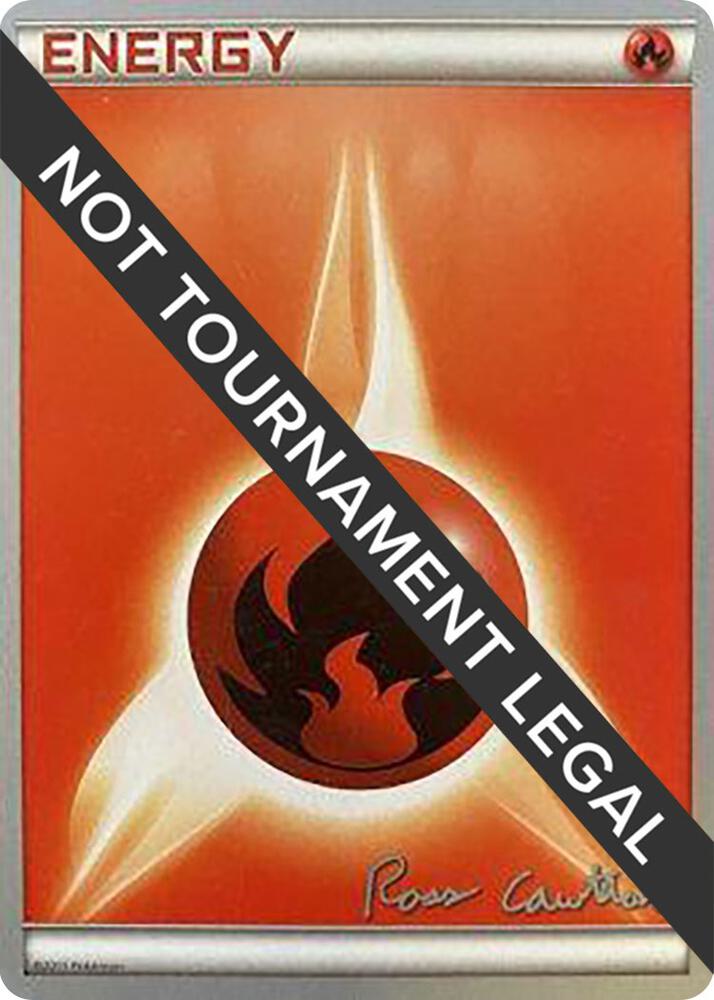 Fire Energy 2011 Ross Cawthon  (World Championship Decks)  | Good Games Adelaide SA