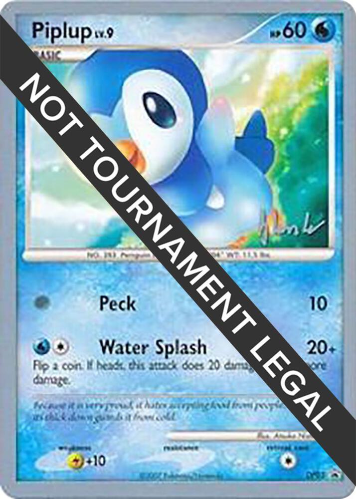 Piplup DP03 2008 Dylan Lefavour DP03 (World Championship Decks)  | Good Games Adelaide SA