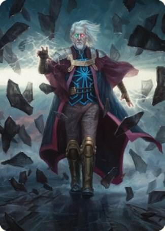 Urza Planeswalker Art Card 42 (Art Series: The Brothers' War)  | Good Games Adelaide SA