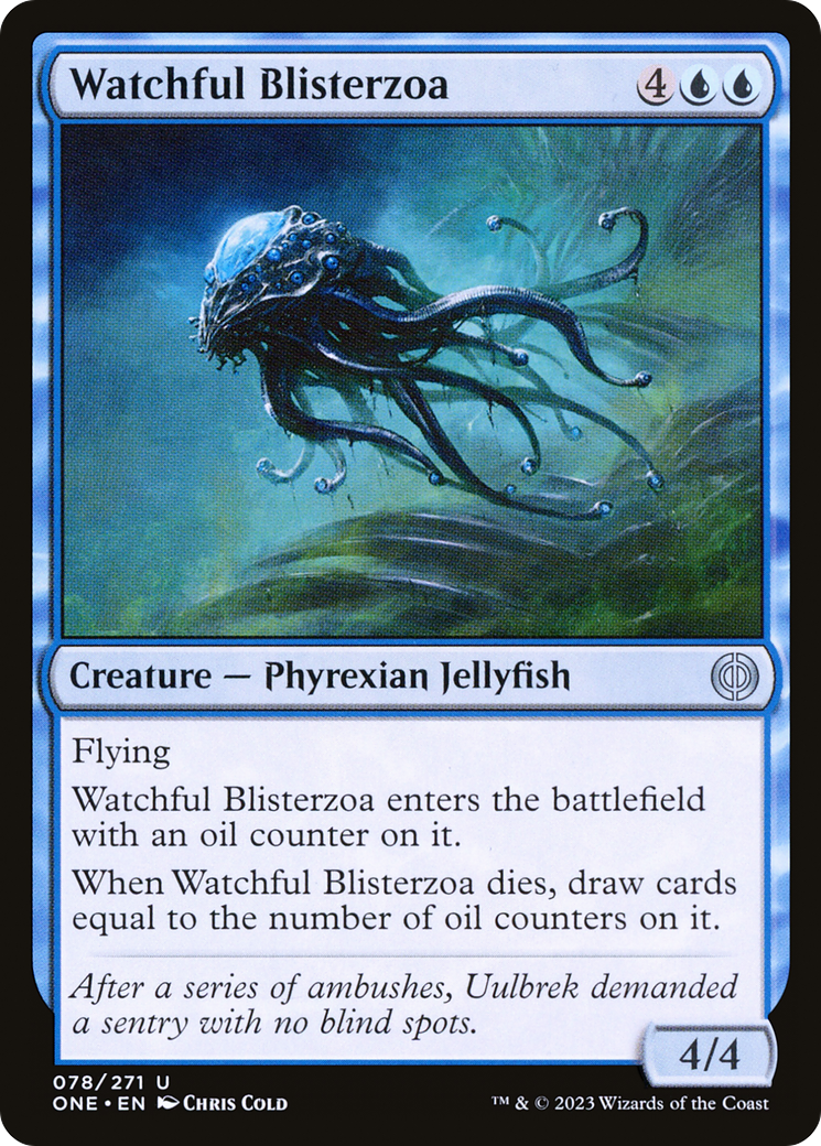 Watchful Blisterzoa [Phyrexia: All Will Be One] | Good Games Adelaide SA