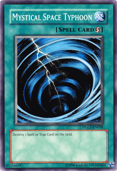 Mystical Space Typhoon [DLG1-EN058] Common | Good Games Adelaide SA