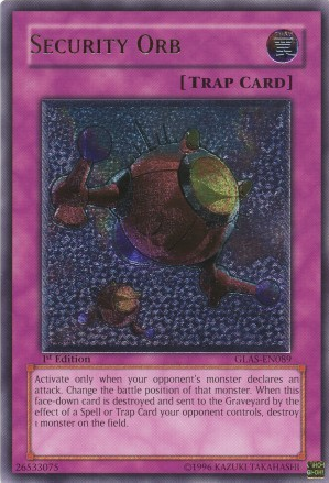 Security Orb [GLAS-EN089] Ultimate Rare | Good Games Adelaide SA