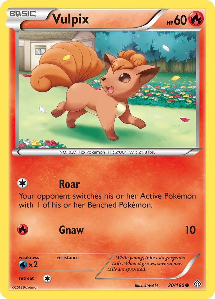 Vulpix 20/160 (XY - Primal Clash)  | Good Games Adelaide SA