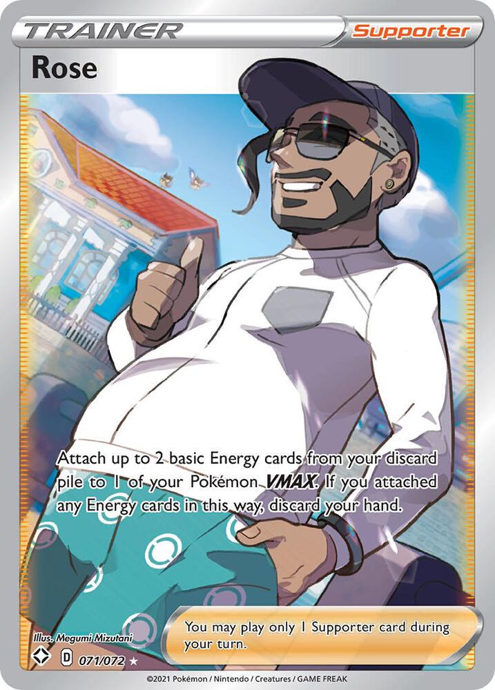 Rose Full Art 071/072 (Shining Fates)  - Holofoil | Good Games Adelaide SA
